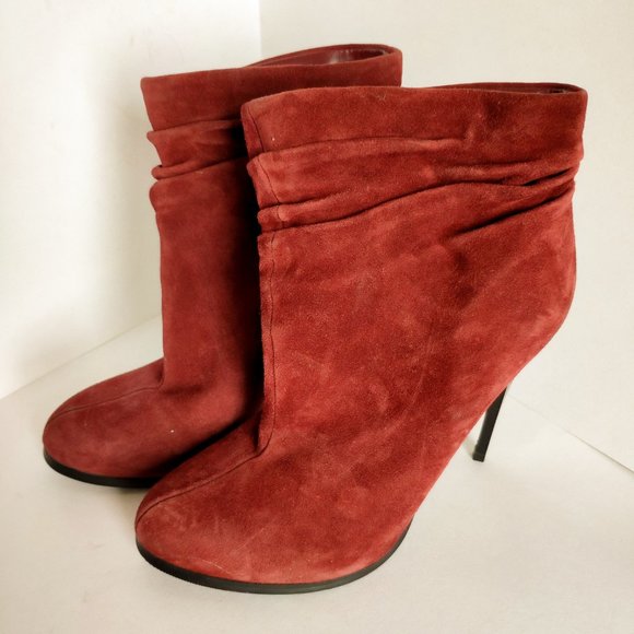 ALDO Burgundy Red Bootie - Picture 4 of 7